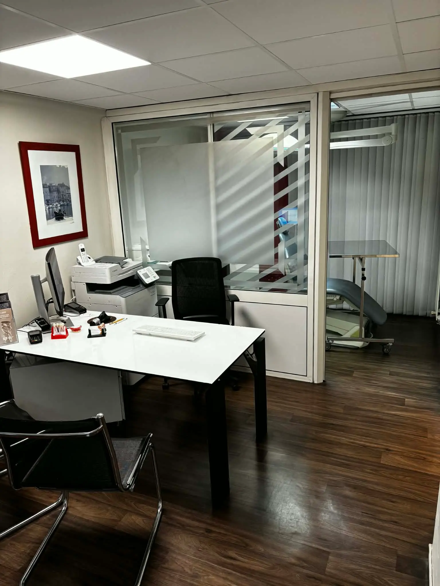 Le bureau de consultation du cabinet