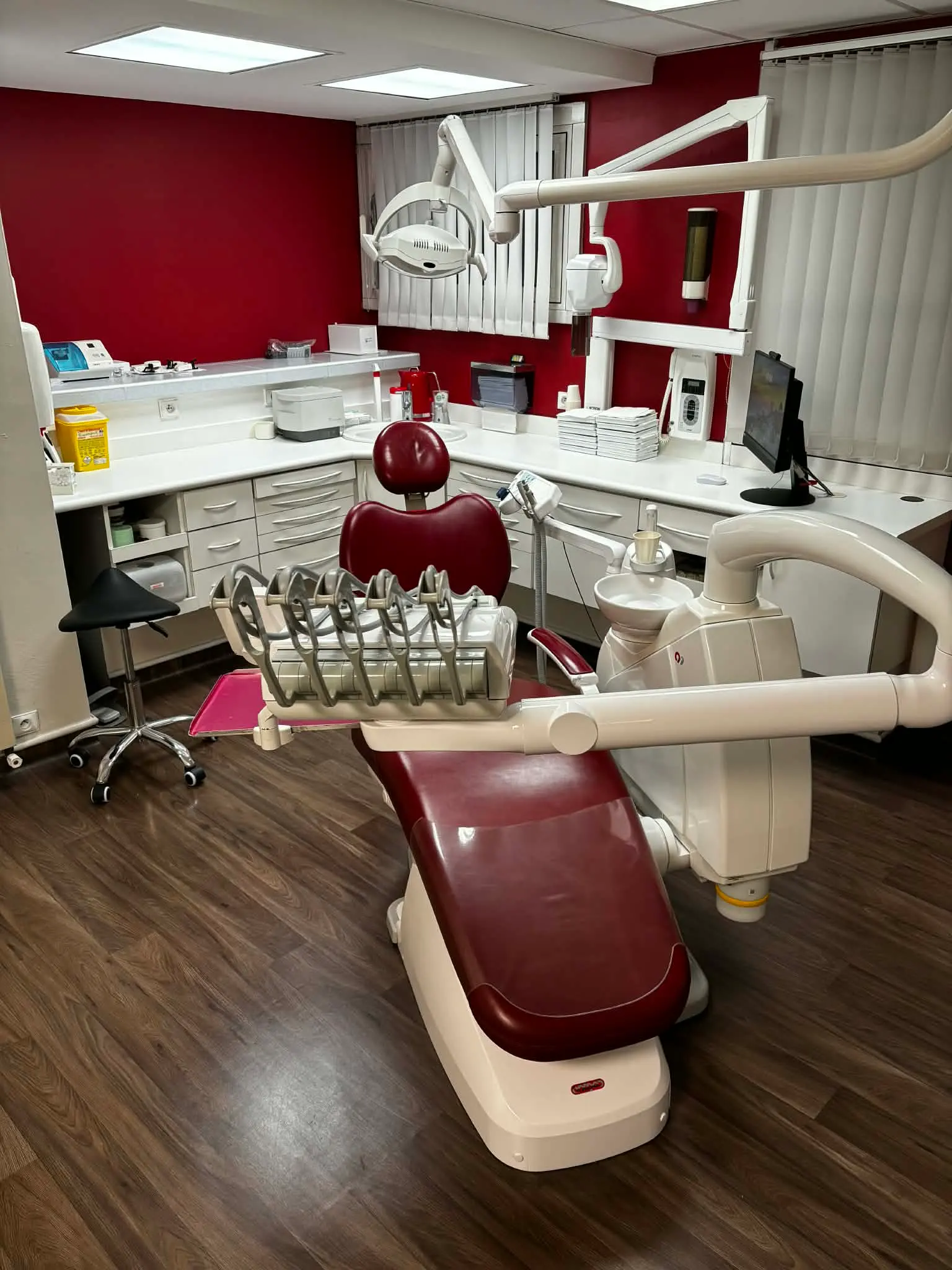 Fauteuil de soins de la deuxième salle