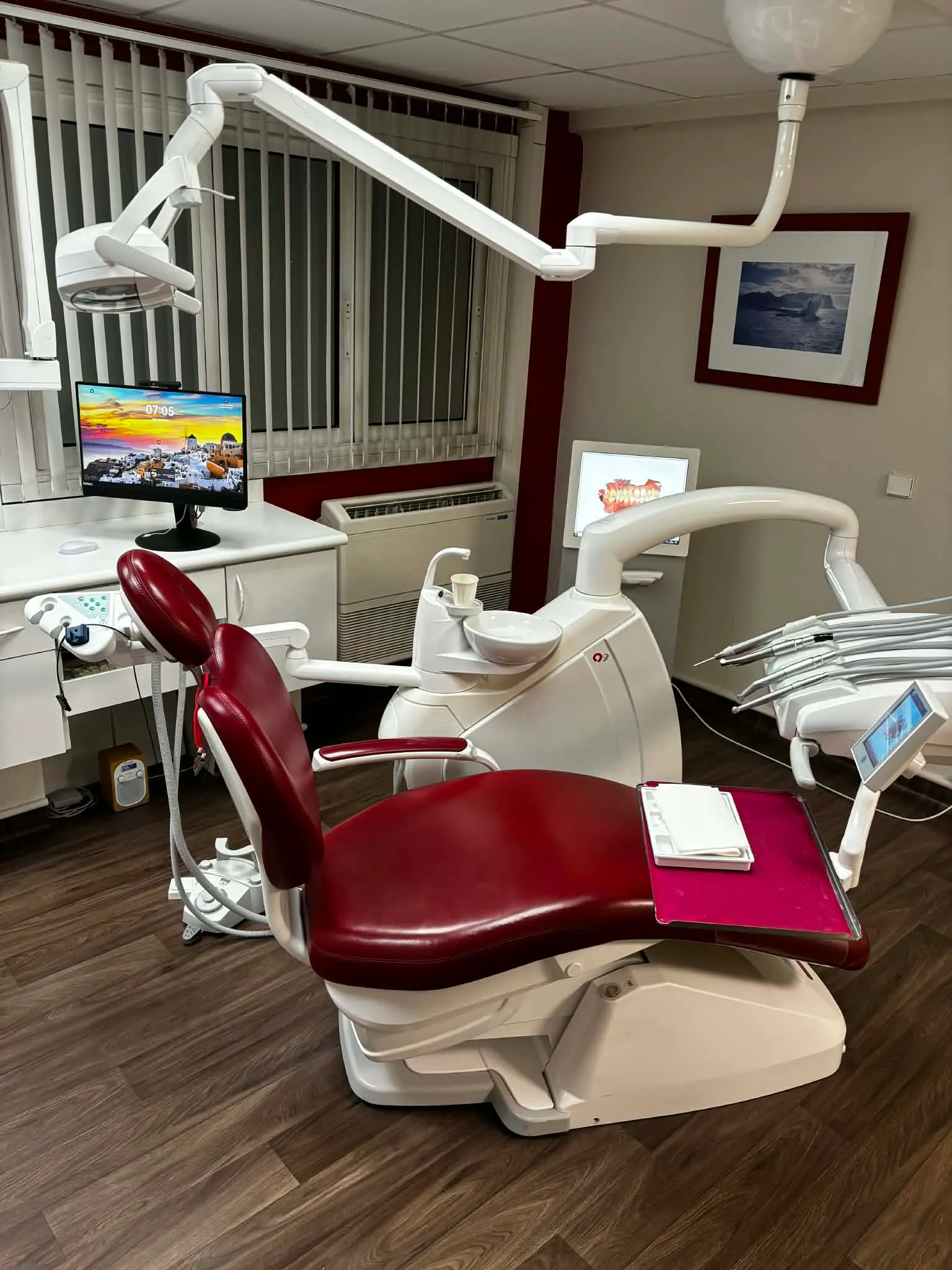 Fauteuil de soins de la première salle